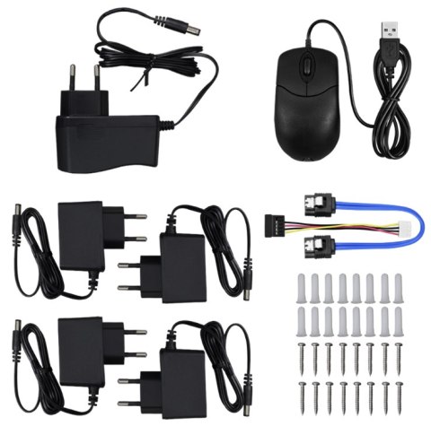 Zestaw monitoringu 4 kamery wifi BCS-B-KITW(2.0) BCS Zestaw monitoringu 4 kamery wifi BCS-B-KITW(2.0) BCS
