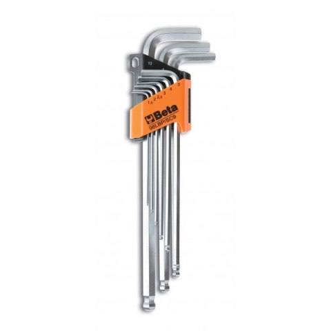 KOMPLET KLUCZY TRZPIENIOWYCH HEX 9 SZTUK 1.5-10MM KOMPLET KLUCZY TRZPIENIOWYCH HEX 9 SZTUK 1.5-10MM