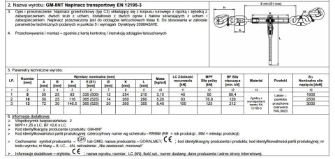 NAPINACZ TRANSPORTOWY 10MM NAPINACZ TRANSPORTOWY 10MM