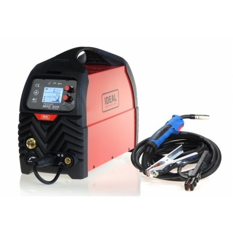 PÓŁAUTOMAT SPAWALNICZY TECNOMIG 205 LCD MIG/TIG/MMA SYNERGIC PÓŁAUTOMAT SPAWALNICZY TECNOMIG 205 LCD MIG/TIG/MMA SYNERGIC