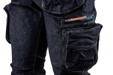 SPODNIE ROBOCZE 5-KIESZENIOWE DENIM ROZMIAR XXL SPODNIE ROBOCZE 5-KIESZENIOWE DENIM ROZMIAR XXL