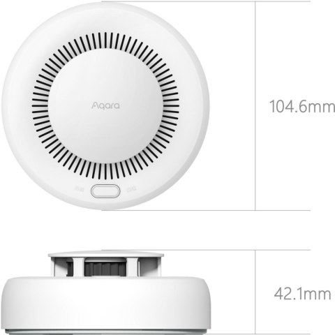 Aqara Smoke Detector EU Offline | Czujnik dymu | Zigbee, SD-S01D AQARA Aqara Smoke Detector EU Offline | Czujnik dymu | Zigbee, SD-S01D AQARA