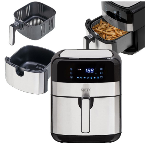 FRYTKOWNICA BEZTŁUSZCZOWA 9 PROGRAMÓW 5L XXL 2500W - Airfryer FRYTKOWNICA BEZTŁUSZCZOWA 9 PROGRAMÓW 5L XXL 2500W - Airfryer