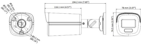 KAMERA 4W1 HIKVISION DS-2CE12KF3T-LE(2.8mm) HIKVISION KAMERA 4W1 HIKVISION DS-2CE12KF3T-LE(2.8mm) HIKVISION