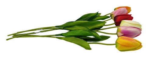 SZTUCZNY KWIAT TULIPAN OZDOBNA GAŁĄZKA TULIPANU SZTUCZNE KWIATY