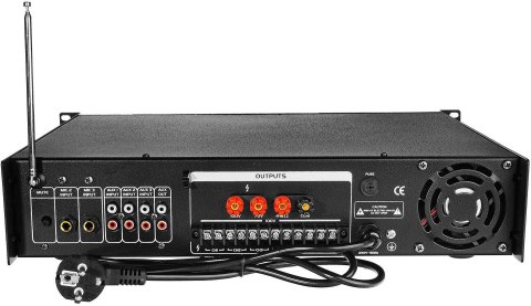 Wzmacniacz PA HQM2650BC RADIO FM/MP3/BT 650W HQM Wzmacniacz PA HQM2650BC RADIO FM/MP3/BT 650W HQM
