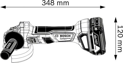 ZESTAW NARZĘDZI AKUM. GBH 180-LI + GWS 180-L1 2*4.0AH XLBOXX ZESTAW NARZĘDZI AKUM. GBH 180-LI + GWS 180-L1 2*4.0AH XLBOXX