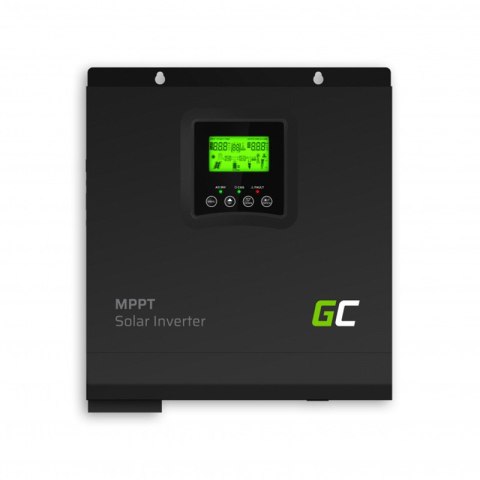 Green Cell - Inwerter solarny Falownik Off Grid z ładowarką solarną MPPT 24VDC 230VAC 3000VA/3000W Czysta sinusoida Green Cell - Inwerter solarny Falownik Off Grid z ładowarką solarną MPPT 24VDC 230VAC 3000VA/3000W Czysta sinusoida