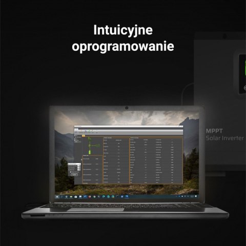 Green Cell - Inwerter solarny Falownik Off Grid z ładowarką solarną MPPT 24VDC 230VAC 3000VA/3000W Czysta sinusoida Green Cell - Inwerter solarny Falownik Off Grid z ładowarką solarną MPPT 24VDC 230VAC 3000VA/3000W Czysta sinusoida