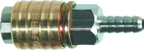 SZYBKOZŁĄCZKA DO KOMPRESORA Z WYJŚCIEM NA WĄŻ 8MM SZYBKOZŁĄCZKA DO KOMPRESORA Z WYJŚCIEM NA WĄŻ 8MM