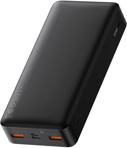 Powerbank Baseus Bipow Digital Display PPBD050501 20000mAh 20W PD QC 3.0 2x USB-A 1x USB-C + KABEL BASEUS Powerbank Baseus Bipow Digital Display PPBD050501 20000mAh 20W PD QC 3.0 2x USB-A 1x USB-C + KABEL BASEUS