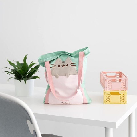 Pusheen - Torba zakupowa materiałowa 35x40 cm Pusheen - Torba zakupowa materiałowa 35x40 cm
