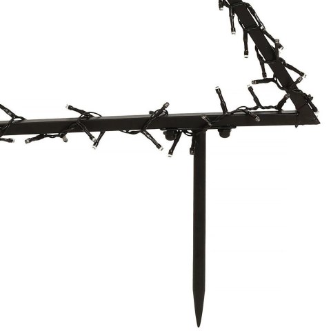 Choinka świecąca zewnętrzna metalowa 225 LED 100 cm Choinka świecąca zewnętrzna metalowa 225 LED 100 cm