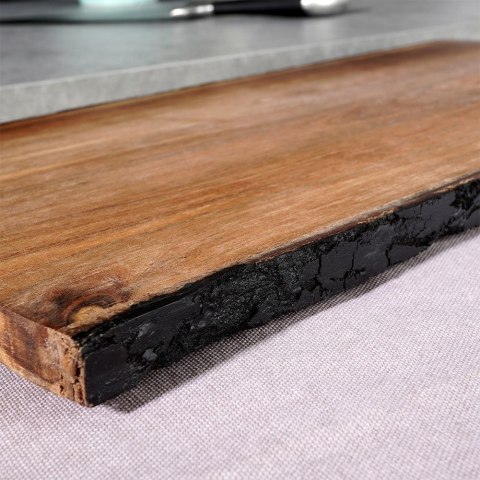 Deska akacjowa do krojenia serwowania 56x20 cm duża Deska akacjowa do krojenia serwowania 56x20 cm duża