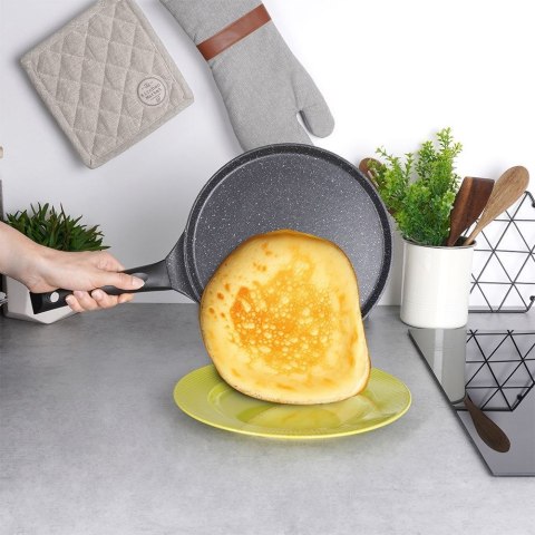 DUŻA PATELNIA DO NALEŚNIKÓW 27CM PŁYTKA INDUKCJA DUŻA PATELNIA DO NALEŚNIKÓW 27CM PŁYTKA INDUKCJA