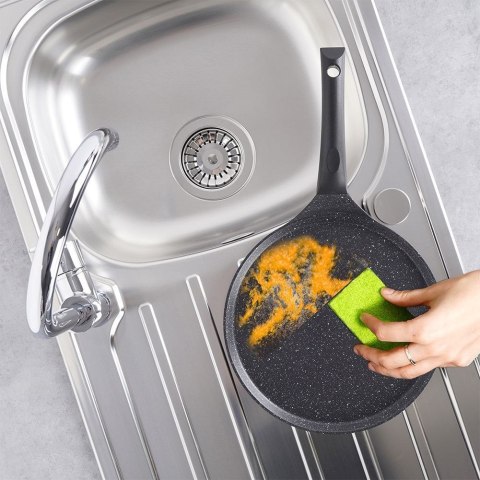 DUŻA PATELNIA DO NALEŚNIKÓW 27CM PŁYTKA INDUKCJA DUŻA PATELNIA DO NALEŚNIKÓW 27CM PŁYTKA INDUKCJA