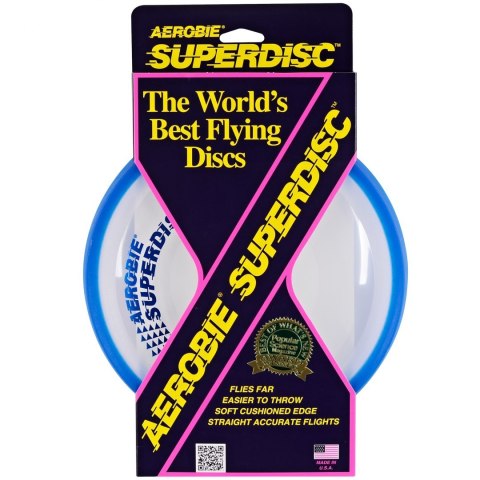 Frisbee Dysk do Rzucania AEROBIE Superdisc Blue Frisbee Dysk do Rzucania AEROBIE Superdisc Blue