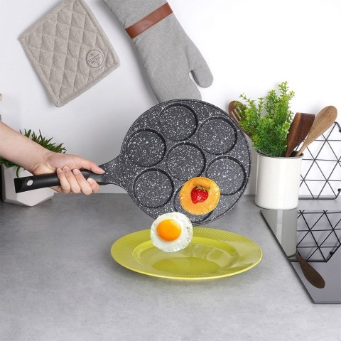 GRANITOWA PATELNIA DO JAJEK PLACKÓW PANCAKES GRANITOWA PATELNIA DO JAJEK PLACKÓW PANCAKES