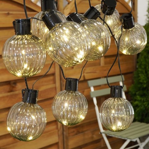 Girlanda ogrodowa LED 10 szt. 6,8 m Girlanda ogrodowa LED 10 szt. 6,8 m