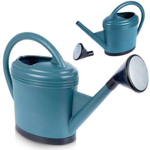 Konewka do podlewania ogrodowa plastikowa zielona 12 l Konewka do podlewania ogrodowa plastikowa zielona 12 l