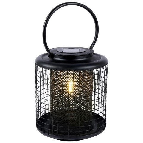 Lampa lampka ogrodowa lampion solarny 17x17x22 cm Lampa lampka ogrodowa lampion solarny 17x17x22 cm