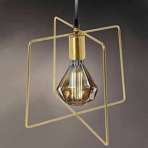 Lampa metalowa wisząca sufitowa czarna złota oprawka oprawa obudowa żarówki Lampa metalowa wisząca sufitowa czarna złota oprawka oprawa obudowa żarówki