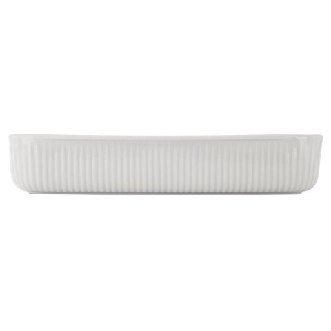Naczynie forma do zapiekania porcelanowa biała 30,5x24,5x5,5 cm 2,2 l Naczynie forma do zapiekania porcelanowa biała 30,5x24,5x5,5 cm 2,2 l