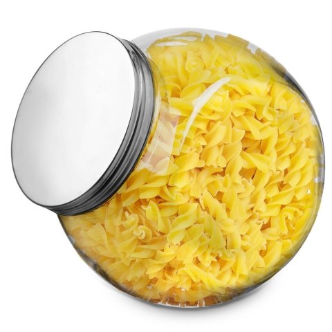 Pojemnik kuchenny szklany z pokrywką słoik na produkty sypkie makaron słodycze kawę 3 l Pojemnik kuchenny szklany z pokrywką słoik na produkty sypkie makaron słodycze kawę 3 l