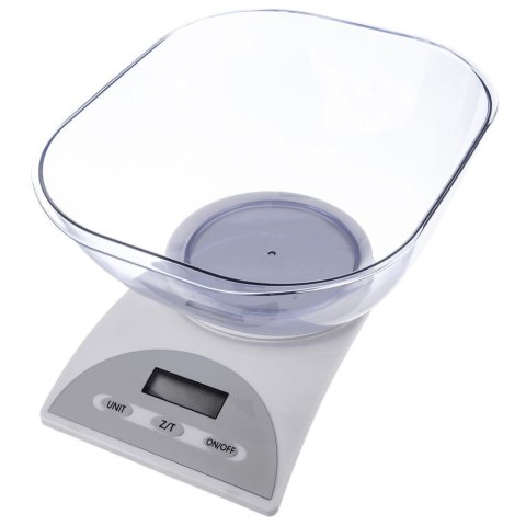 Waga kuchenna elektroniczna 5kg z miską 3 l Waga kuchenna elektroniczna 5kg z miską 3 l