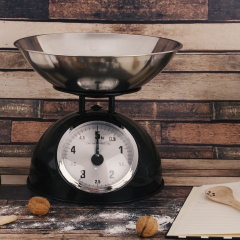 Waga kuchenna mechaniczna z miską retro 5 kg ORION Waga kuchenna mechaniczna z miską retro 5 kg ORION