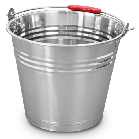 Wiadro stalowe nierdzewne do żywności 12 l Wiadro stalowe nierdzewne do żywności 12 l