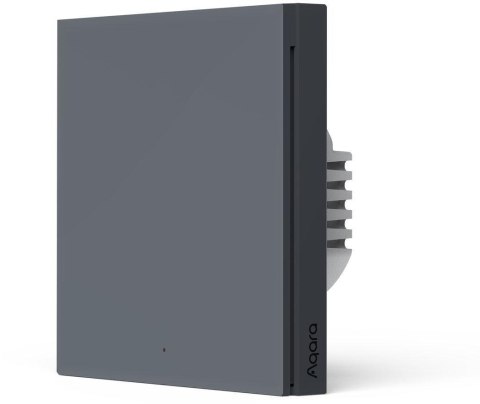 Aqara Smart Wall Switch H1 Szary pojedynczy bez neutrala AQARA Aqara Smart Wall Switch H1 Szary pojedynczy bez neutrala AQARA