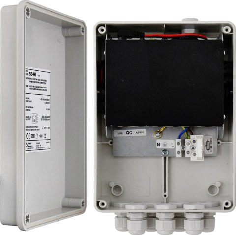Switch 6-portowy S64H z zasilaczem do 4 kamer IP w obudowie hermetycznej PULSAR Switch 6-portowy S64H z zasilaczem do 4 kamer IP w obudowie hermetycznej PULSAR