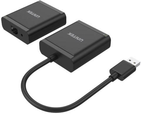Unitek Y-2516 przedłużacz USB 2.0 po skrętce 4xUSB UNITEK Unitek Y-2516 przedłużacz USB 2.0 po skrętce 4xUSB UNITEK