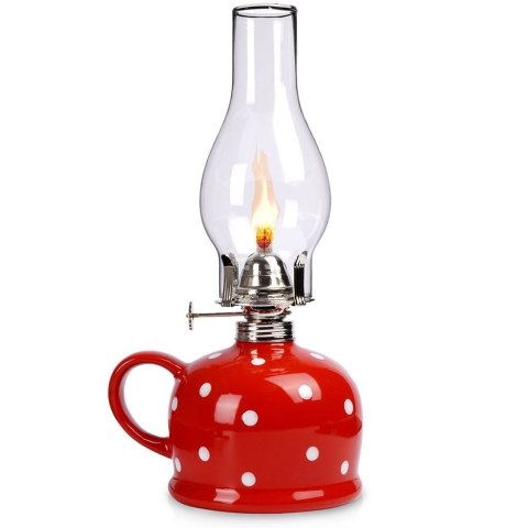 Lampa naftowa ceramiczna 28,5 cm 530 ml Lampa naftowa ceramiczna 28,5 cm 530 ml