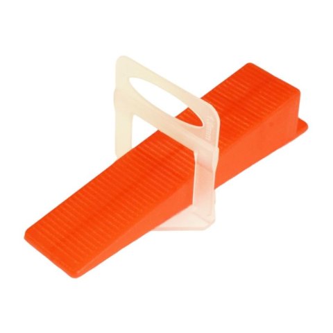 Klipsy do systemu poziomowania płytek 2mm 100szt Klipsy do systemu poziomowania płytek 2mm 100szt