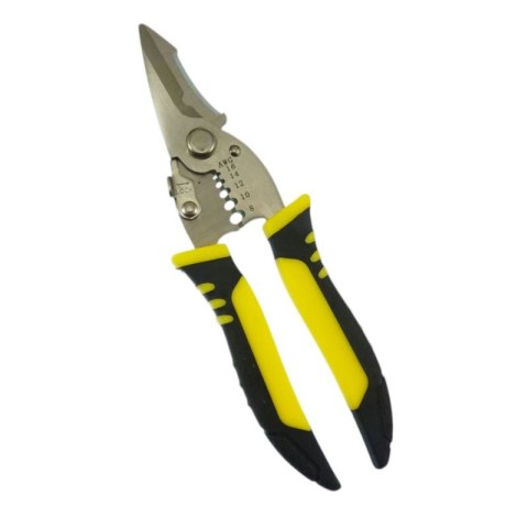 SZCZYPCE DO ZDEJMOWANIA IZOLACJI 1,5-8,4mm2 I CIĘCIA z dodatkowym ostrzem bocznym SZCZYPCE DO ZDEJMOWANIA IZOLACJI 1,5-8,4mm2 I CIĘCIA z dodatkowym ostrzem bocznym