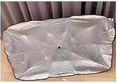 Osłona na przednią szybę samochodu 138 x 78 cm Osłona na przednią szybę samochodu 138 x 78 cm