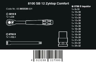 GRZECHOTKA ZYKLOP COMFORT SB 13 3/8'' W ZEST. METRYCZ, 11CZ. GRZECHOTKA ZYKLOP COMFORT SB 13 3/8'' W ZEST. METRYCZ, 11CZ.