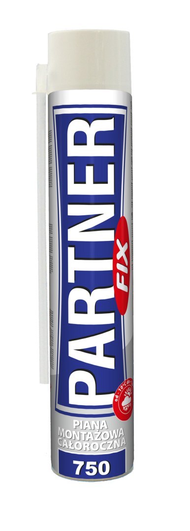 PIANKA WĘŻYKOWA WIELOSEZONOWA PARTNER FIX 750ML PIANKA WĘŻYKOWA WIELOSEZONOWA PARTNER FIX 750ML