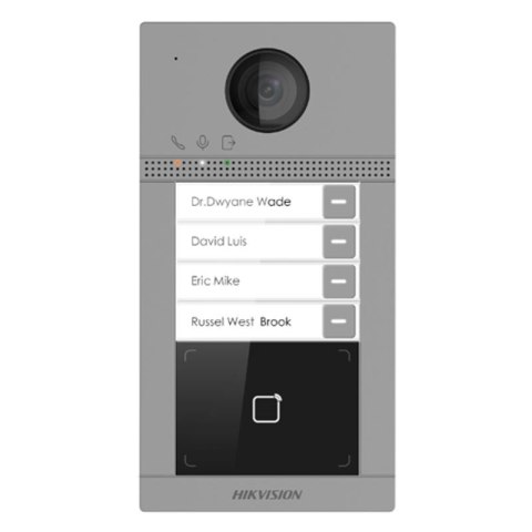 STACJA BRAMOWA HIKVISION DS-KV8413-WME1(C)/Flush HIKVISION STACJA BRAMOWA HIKVISION DS-KV8413-WME1(C)/Flush HIKVISION