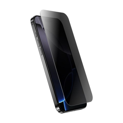 Crong Privacy 3D Armour Glass - Hartowane szkło prywatyzujące iPhone 14 / iPhone 13 / iPhone 13 Pro Crong Privacy 3D Armour Glass - Hartowane szkło prywatyzujące iPhone 14 / iPhone 13 / iPhone 13 Pro