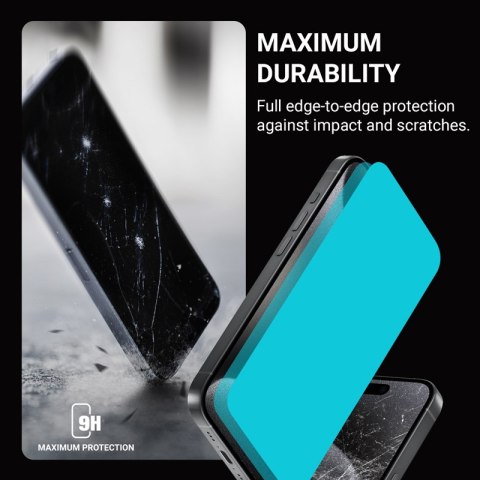 Crong Privacy 3D Armour Glass - Hartowane szkło prywatyzujące iPhone 14 / iPhone 13 / iPhone 13 Pro Crong Privacy 3D Armour Glass - Hartowane szkło prywatyzujące iPhone 14 / iPhone 13 / iPhone 13 Pro