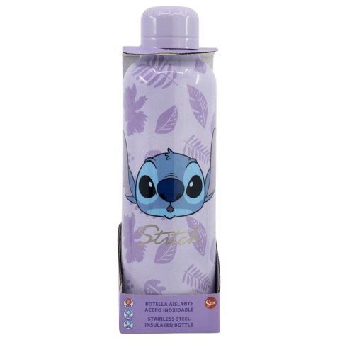 Disney Stitch - Butelka termiczna ze stali nierdzewnej z kolekcji Palms 515 ml Disney Stitch - Butelka termiczna ze stali nierdzewnej z kolekcji Palms 515 ml
