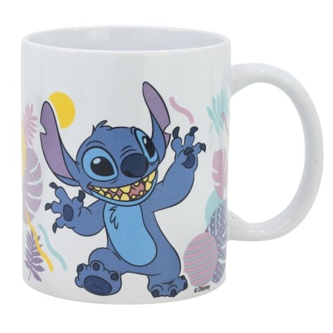 Disney Stitch - Kubek ceramiczny z kolekcji Hawaian Flower 325 ml Disney Stitch - Kubek ceramiczny z kolekcji Hawaian Flower 325 ml