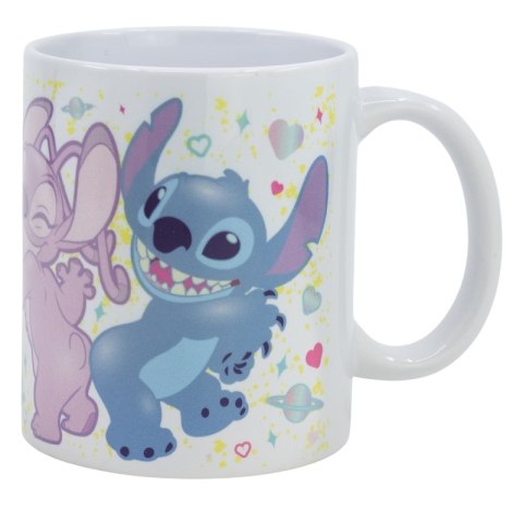Disney Stitch - Kubek ceramiczny z kolekcji Stitch & Angel 325 ml Disney Stitch - Kubek ceramiczny z kolekcji Stitch & Angel 325 ml