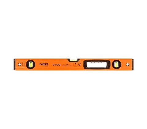 POZIOMNICA ALUMINIOWA S 400 3 LIBELLE 2 UCHWYTY 60CM POZIOMNICA ALUMINIOWA S 400 3 LIBELLE 2 UCHWYTY 60CM