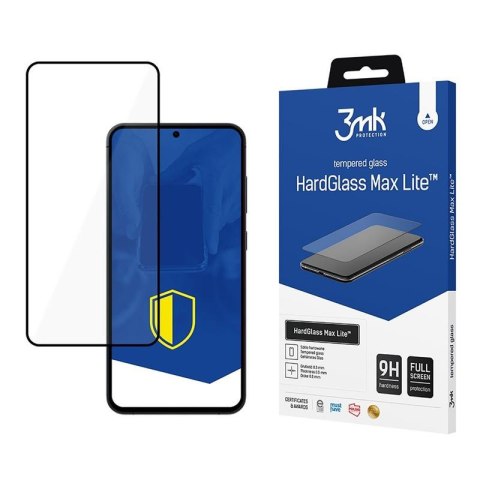 3mk HardGlass Max Lite - Szkło hartowane do Samsung Galaxy S25+ (Czarny) 3mk HardGlass Max Lite - Szkło hartowane do Samsung Galaxy S25+ (Czarny)