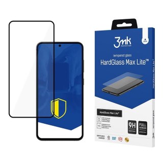 3mk HardGlass Max Lite - Szkło hartowane do Samsung Galaxy S25 (Czarny)