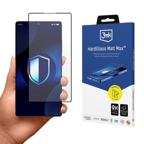 3mk HardGlass Matt Max - Matowe szkło hartowane do Samsung Galaxy S25 Ultra 3mk HardGlass Matt Max - Matowe szkło hartowane do Samsung Galaxy S25 Ultra